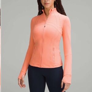 Lululemon Define Jacket *Luon Sunny Coral size 8